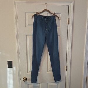 Classic Blue Skinny Jeans for Women